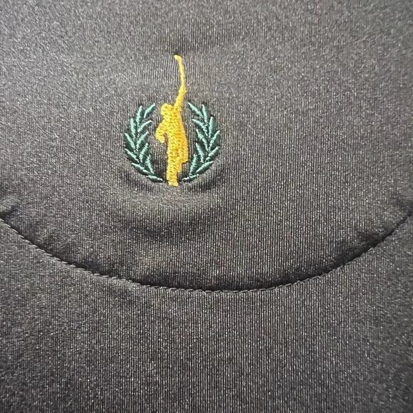 Jack Nicklaus Golf Polo Size large Black Blue and White - Picture 6 of 6